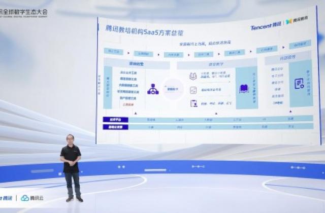 腾讯教育发布传统教培机构SaaS解决方案 即买即用 按需付费