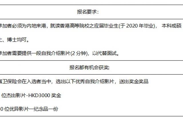 2020富卫带领IANG同学，翱翔天空，跨业实习