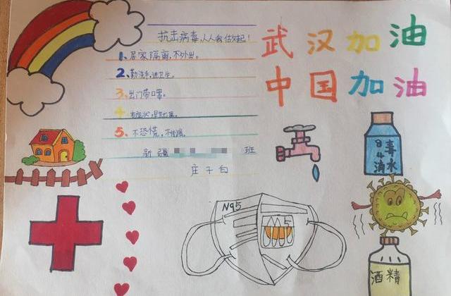 孩子眼中的疫情是什么样的?51Talk学员们手绘祝福武汉