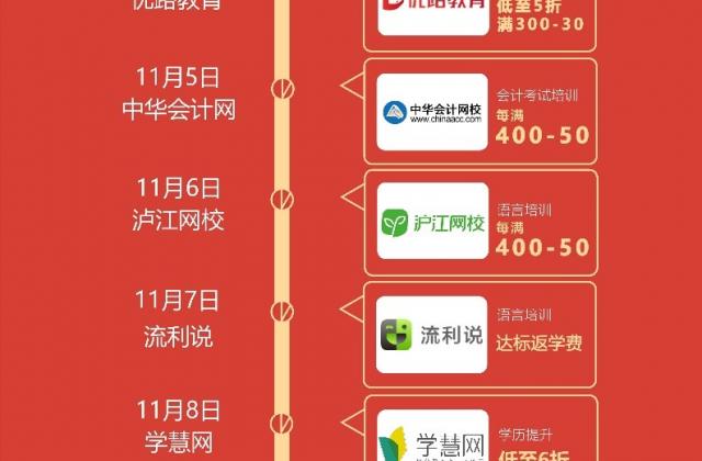 年底充电,来京东教育11.11选优惠好课
