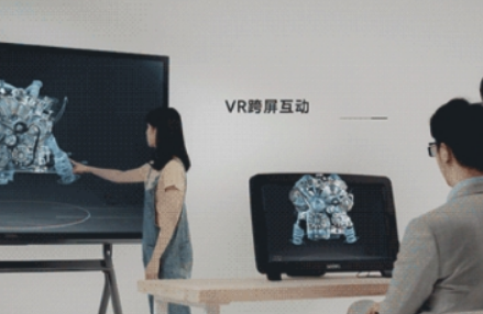 沉浸虚拟现实体验,希沃桌面 VR 交互一体机亮相高教展!