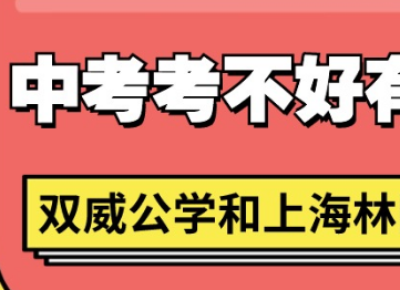 中考考不好有什么出路?双威公学和上海林国荣怎么选?